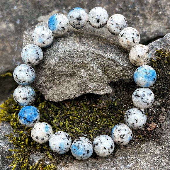 K2 Crystal Gemstone Bracelet Handmade - Picture 5 of 6